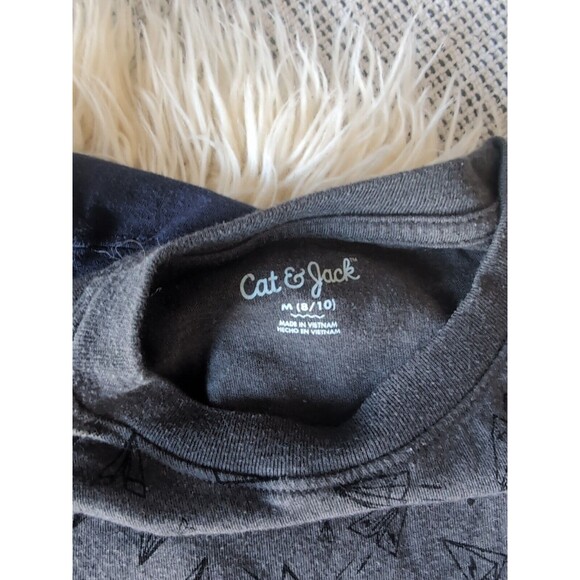 (2) Xersion Boy's 8 "Been There Dunked That" Blue Gray T-Shirt Short Sleeve - Picture 5 of 6